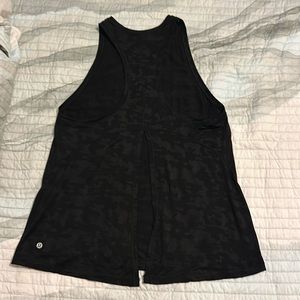 EUC Lululemon All Tied Up Tank - Camo